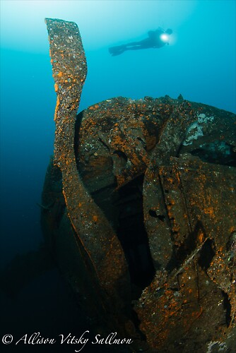 Wreck Wide Angle - Lembeh Strait Indonesia May 2013